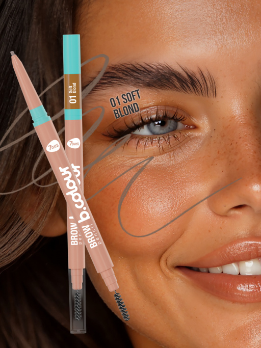 Автоматический Карандаш для бровей 01 Soft Blond