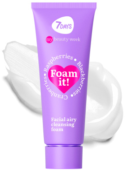 Пенка для умывания лица очищающая воздушная FOAM IT!