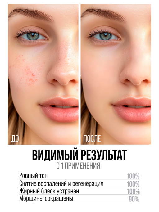 Сыворотка для лица 7DAYS с кислотами AHA+BHA