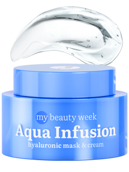 Крем для лица увлажняющий с гиалуроновой кислотой AQUA INFUSION