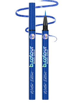 Подводка для глаз жидкая с эффектом металлик / 01 SNOWMAN