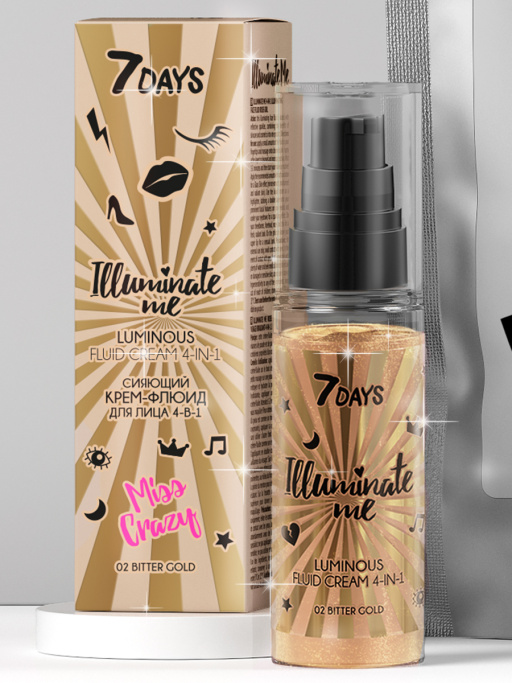 Праймер для лица 4-в-1 крем-флюид