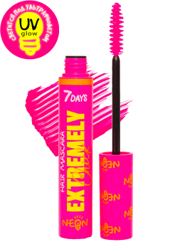 Светящаяся тушь для волос UVglow Neon / 601 Electric