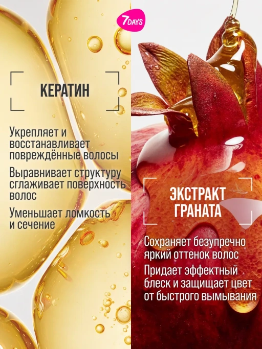 Бальзам  для волос для стойкости цвета ЯРКОСТЬ И ЛАМИНИРОВАНИЕ