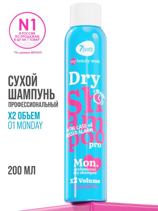 Сухой шампунь для моментального очищения