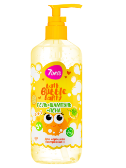 Детский шампунь для волос детей мальчиков девочек 400ML