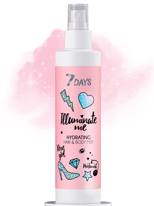 Мист для волос и тела увлажняющий