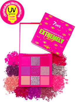 Палетка пигментов для макияжа UVglow Neon / 501 Pink punk