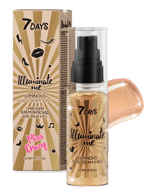 Праймер для лица 4-в-1 крем-флюид