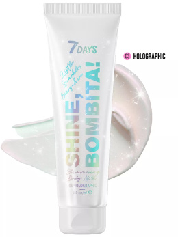 Молочко для тела увлажняющее мерцающее / 03 holographic