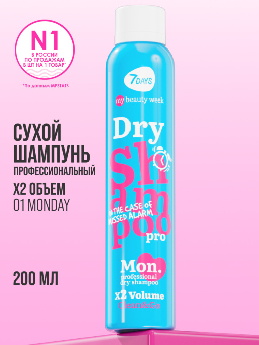 Сухой шампунь для моментального очищения