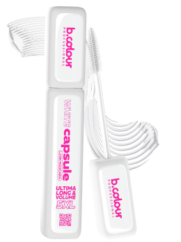Тушь для ресниц белая, термотушь / 02 5XL WHITE, B.COLOUR PROFESSIONAL CAPSULE
