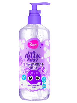 Детский шампунь гель для душа и пена 400ML