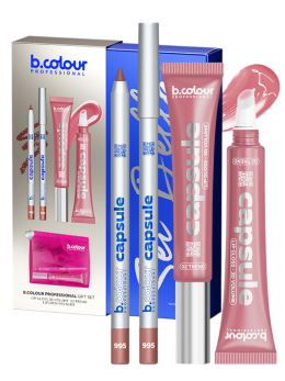 Набор косметики для макияжа подарочный, блеск для губ, карандаш для губ LA FELICITÀ