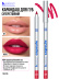 Подарочный набор B.COLOUR PROFESSIONAL (сетка роз.косм., 04 пом.мус, 210 кар.для губ)