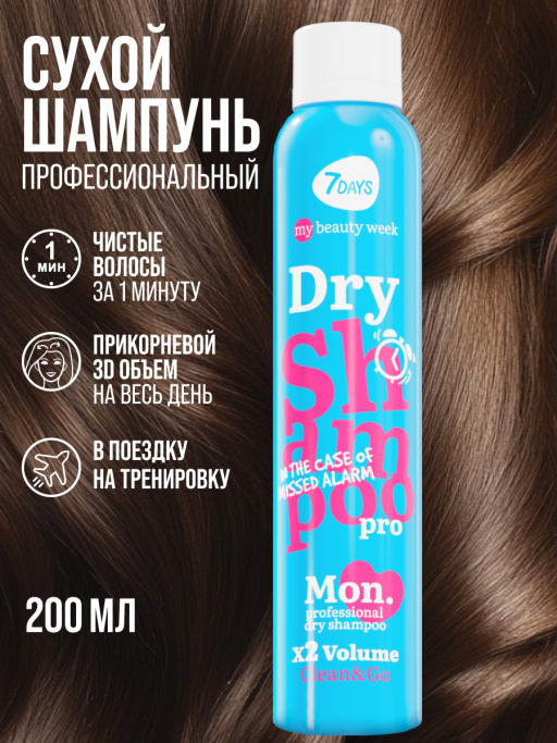 Сухой шампунь для моментального очищения