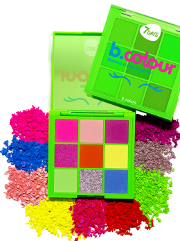 Палетка пигментов для макияжа UVglow / 02 MAGIC