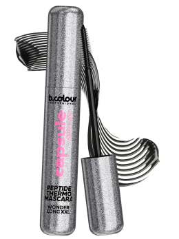 Тушь для ресниц сыворотка с пептидами, термотушь, укрепление и рост / ULTRA BLACK, B.COLOUR PROFESSIONAL